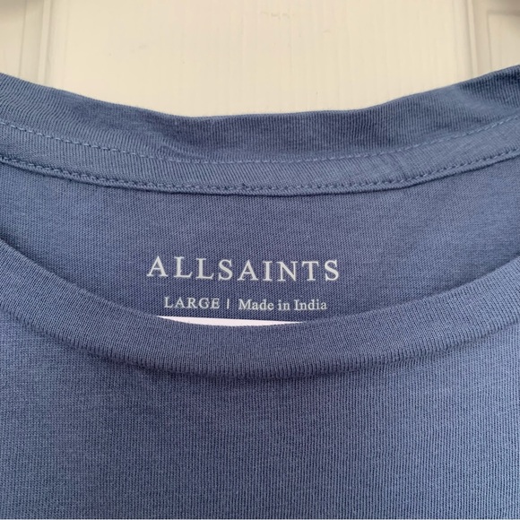 ALL SAINTS Brace Tonic Crewneck T-Shirt - Picture 4 of 6